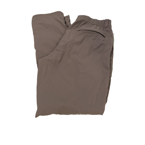 REI Co-Op Womens Savanna Trails Pant Brown Size 10 Elastic Waist Hiking Travel - Picture 3 of 14
